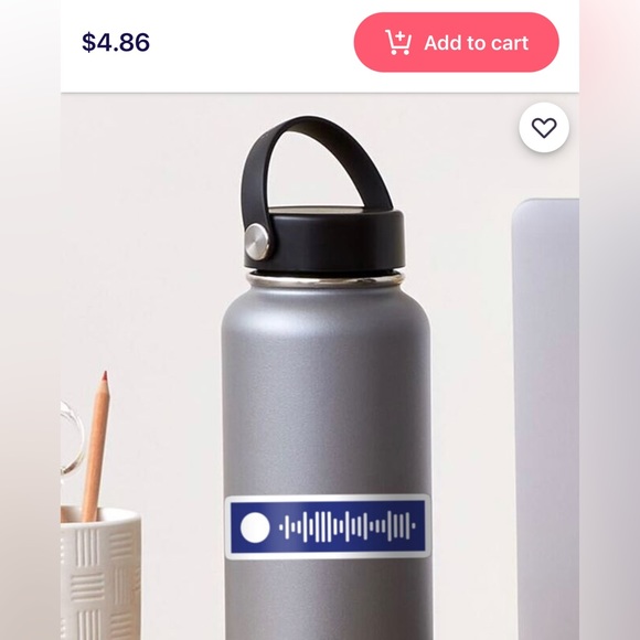 New - 8 Pack Taylor Swift Waterproof Vinyl Tumbler Stickers Midnights Folklore - Picture 5 of 16